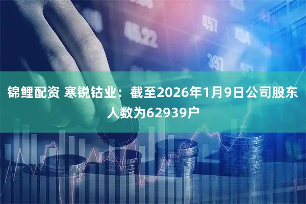 锦鲤配资 寒锐钴业：截至2026年1月9日公司股东人数为62939户